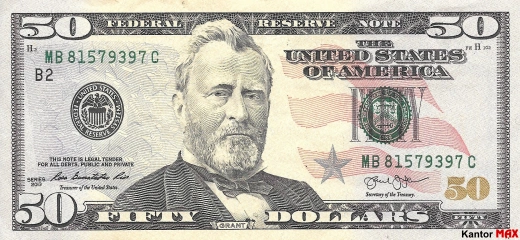 50-USD-Banknote, Ausgabe 2004–2017 – Vorderseite