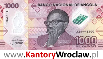 banknot 1000 AOA awers seria/rok : 2020