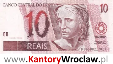 banknot 10 BRL awers seria/rok : 1