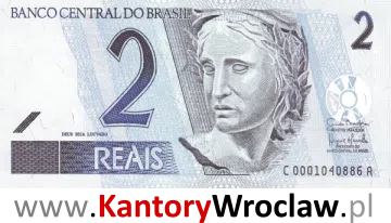 banknot 2 BRL awers seria/rok : 1