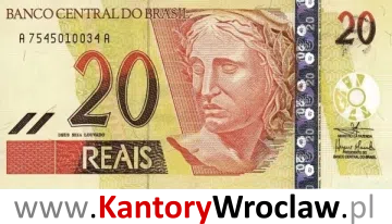 banknot 20 BRL awers seria/rok : 1