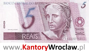 banknot 5 BRL awers seria/rok : 1