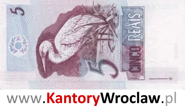 banknot 5 BRL rewers seria/rok : 1