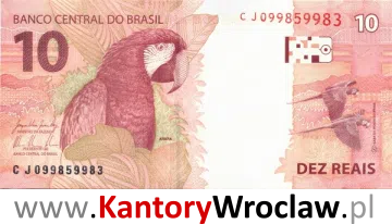 banknot 10 BRL rewers seria/rok : 2