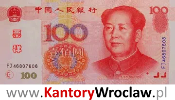 banknot 100 CNY awers seria/rok : 1999