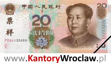 banknot 20 CNY awers seria/rok : 2005