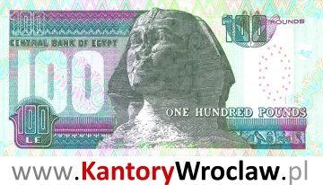 banknot 100 EGP rewers seria/rok : 1