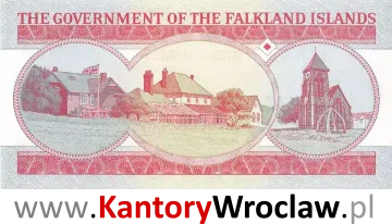 banknot 5 FKP rewers seria/rok : 2005