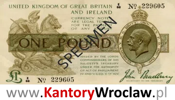 banknot 1 GBS awers seria/rok : 1917