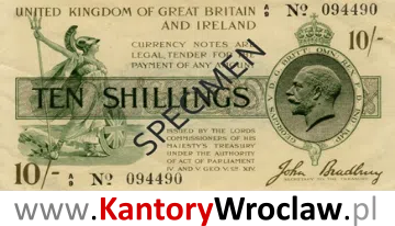 banknot 10 GBS awers seria/rok : 1918