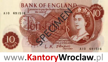 banknot 10 GBS awers seria/rok : 1961