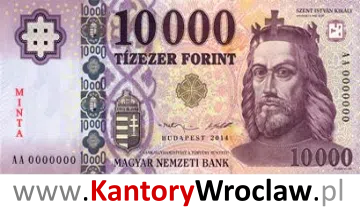 banknot 10000 HUF awers seria/rok : 2014