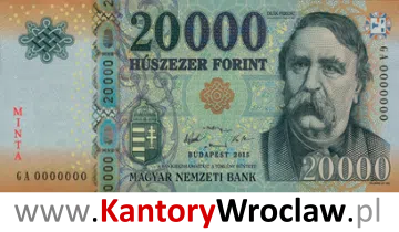 banknot 20000 HUF awers seria/rok : 2015