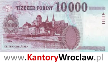 banknot 10000 HUS rewers seria/rok : 1997