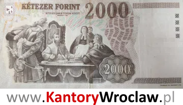 banknot 2000 HUS rewers seria/rok : 1998