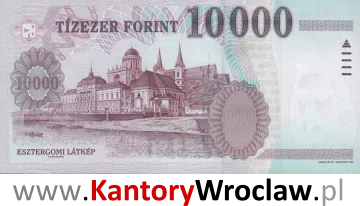 banknot 10000 HUS rewers seria/rok : 2001