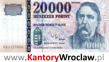 banknot 20000 HUS awers seria/rok : 2004