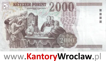 banknot 2000 HUS rewers seria/rok : 2005