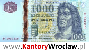 banknot 1000 HUS awers seria/rok : 2006