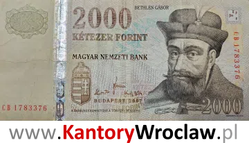banknot 2000 HUS awers seria/rok : 2007