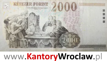 banknot 2000 HUS rewers seria/rok : 2007