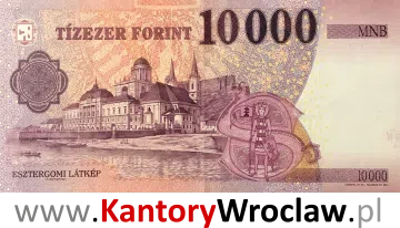 banknot 10000 HUS rewers seria/rok : 2014