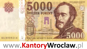 banknot 5000 HUS awers seria/rok : 2016