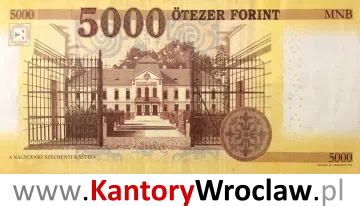 banknot 5000 HUS rewers seria/rok : 2016