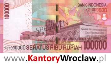banknot 100000 IDR rewers seria/rok : 2011