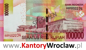 banknot 100000 IDR rewers seria/rok : 2014