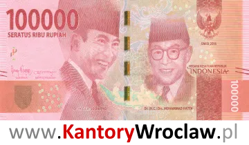 banknot 100000 IDR awers seria/rok : 2016