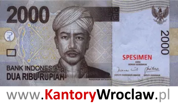 banknot 2000 IDR awers seria/rok : 2009
