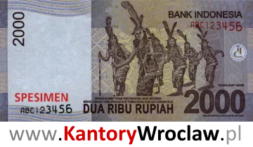 banknot 2000 IDR rewers seria/rok : 2009