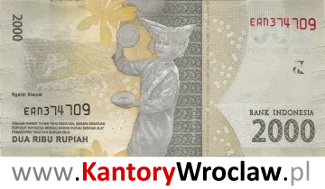 banknot 2000 IDR rewers seria/rok : 2016