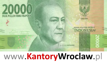 banknot 20000 IDR awers seria/rok : 2016