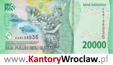 banknot 20000 IDR rewers seria/rok : 2022