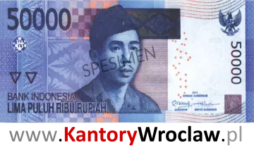 banknot 50000 IDR awers seria/rok : 2011