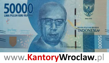 banknot 50000 IDR awers seria/rok : 2016