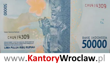 banknot 50000 IDR rewers seria/rok : 2016