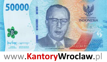 banknot 50000 IDR awers seria/rok : 2022