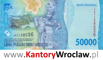 banknot 50000 IDR rewers seria/rok : 2022