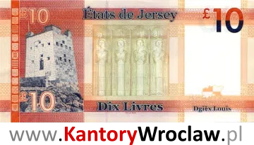 banknot 10 JEP rewers seria/rok : 2010