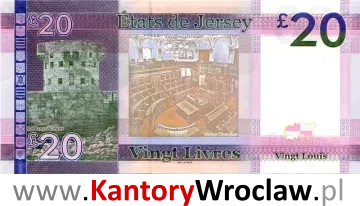 banknot 20 JEP rewers seria/rok : 2010