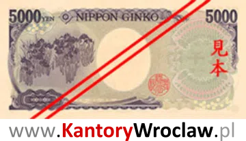 banknot 5000 JPY rewers seria/rok : 2004