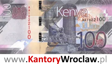 banknot 100 KES awers seria/rok : 2019