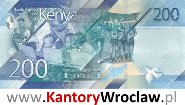banknot 200 KES rewers seria/rok : 2019