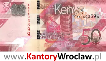 banknot 50 KES awers seria/rok : 2019