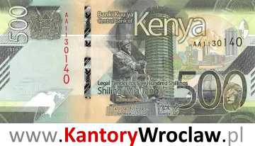 banknot 500 KES awers seria/rok : 2019