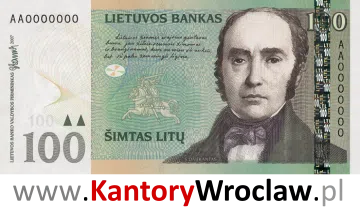 banknot 100 LTL awers seria/rok : 2000