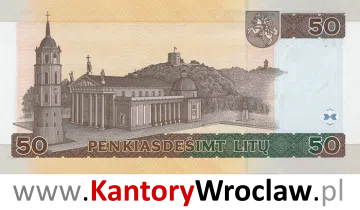 banknot 50 LTL rewers seria/rok : 2003